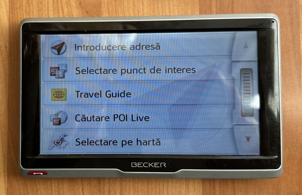 GPS Becker Professional 6, lb.română, calitate premium