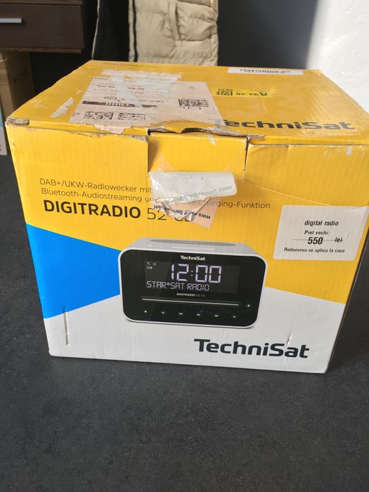 Radio cu ceas TechniSat Digitradio 52 Bluetooth