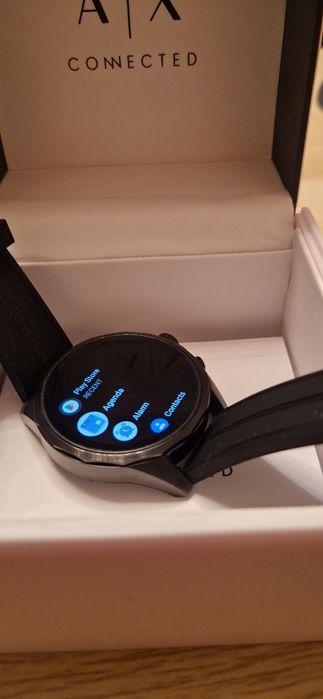 Armani Exchange Connected Oțel inoxidabil 46mm Smartwatch