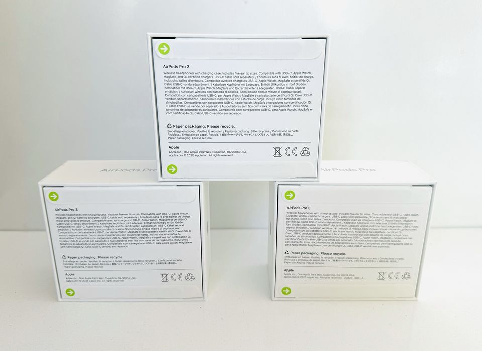 НОВИ! Apple AirPods Pro 3rd Gen 2025 MagSafe USB-C ГАРАНЦИЯ!