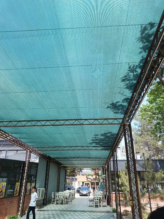 Салафан баннер тент карейски китайски установка киламз ва сотамз