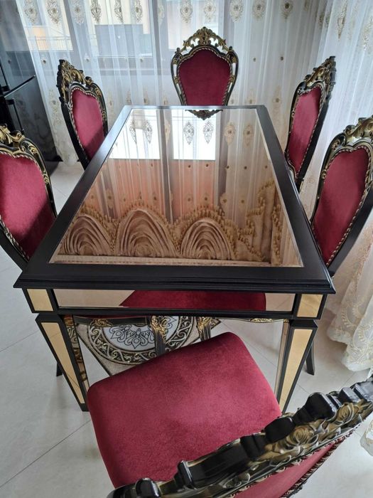 Маса с 6стола (бароко)