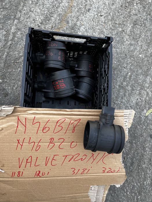 Debitmetru aer bmw e90 e91 e87 motor 1.8i 2.0i n46b20b valvetronic