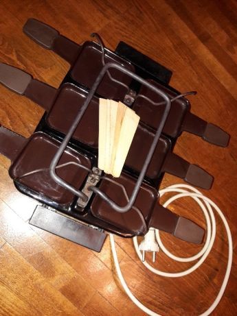 Грил скара за печене на сирена, зеленчуци. Ретро. 35 лв