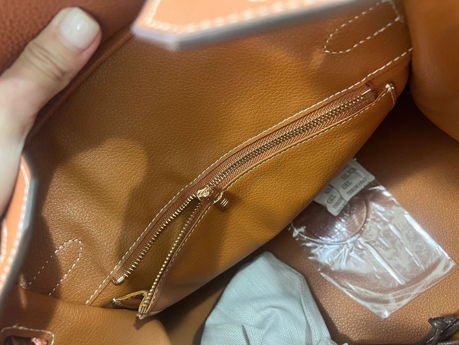 Кожена чанта hermes
