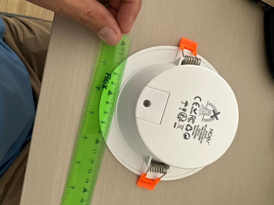 Умный встраиваемый светильник Moes RGB (Wi-Fi / Zigbee)