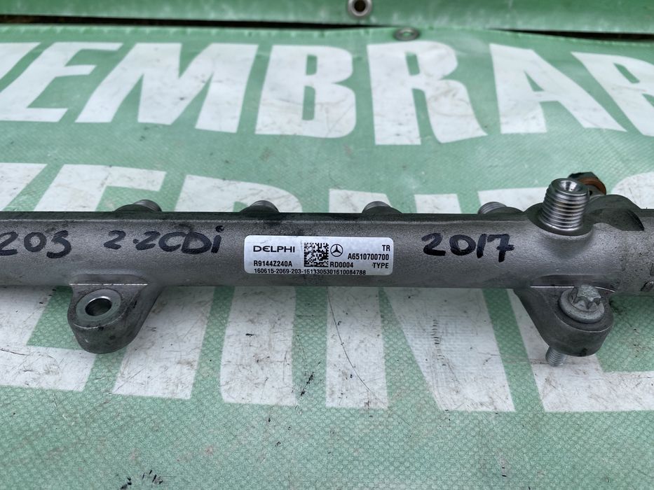 Rampă injectoare Mercedes W205 C Class 2.2 cdi 2017