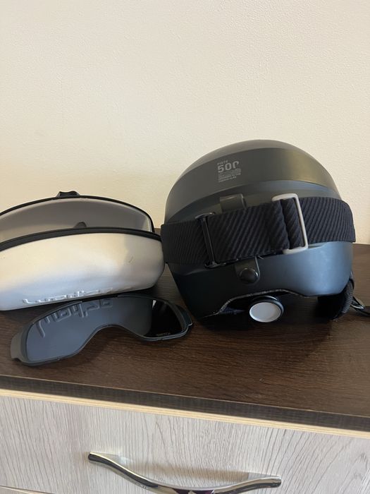 Casca si ochelari schi copiii