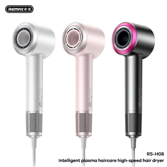 Remax RS-H08 EU Профессиональные Фен ССС плазменной технологией Dyson