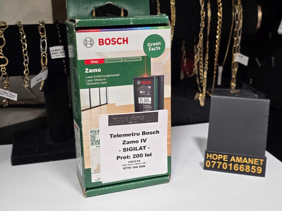 Hope Amanet P10/Telemetru Bosch Zamo IV - SIGILAT -