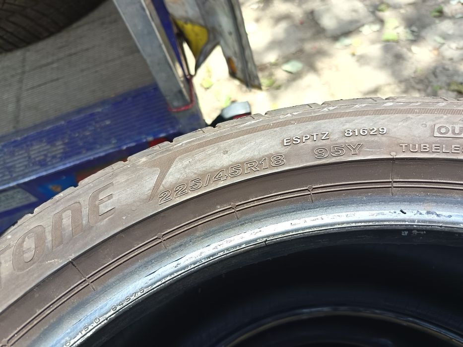 Anvelope vara 225 45 18 Bridgestone 2022 6mm