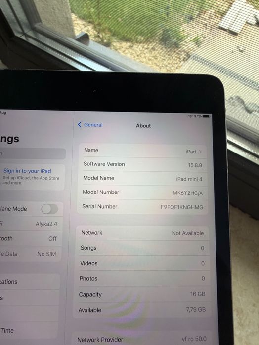 Apple iPad mini 4 16 gb
