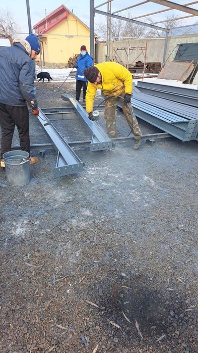 Schimb hala metalica cu auto +-dif