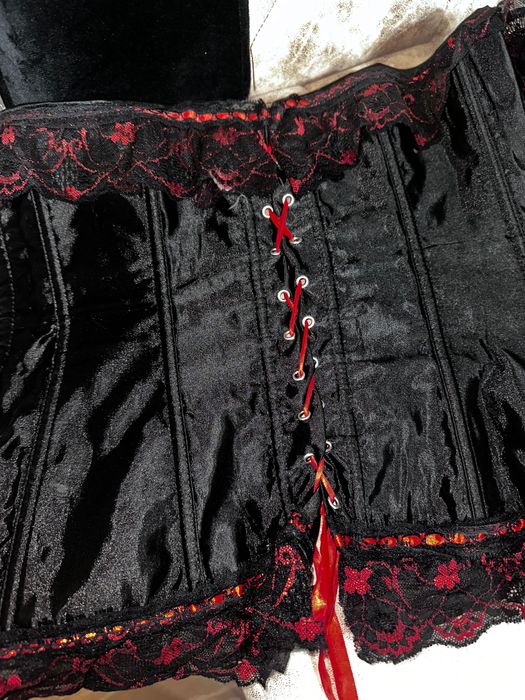 Корсет черный женский