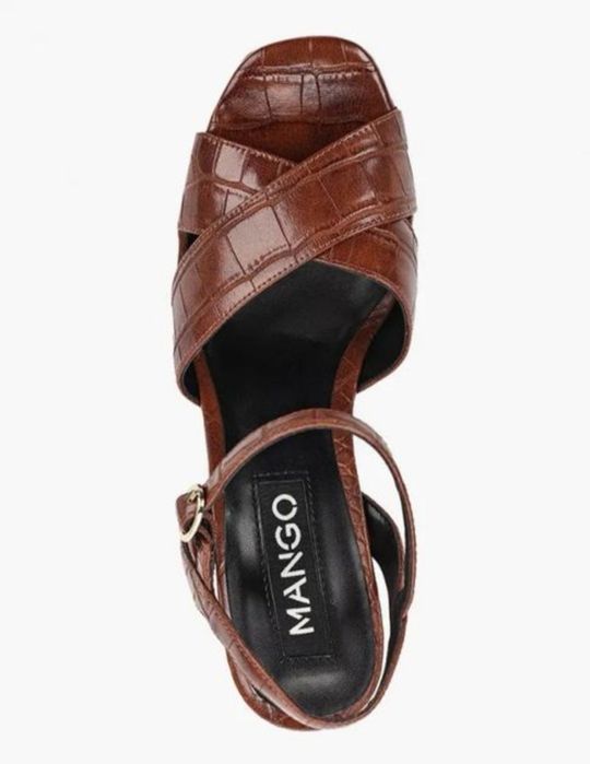 Сандали на платформа Mango/Манго
