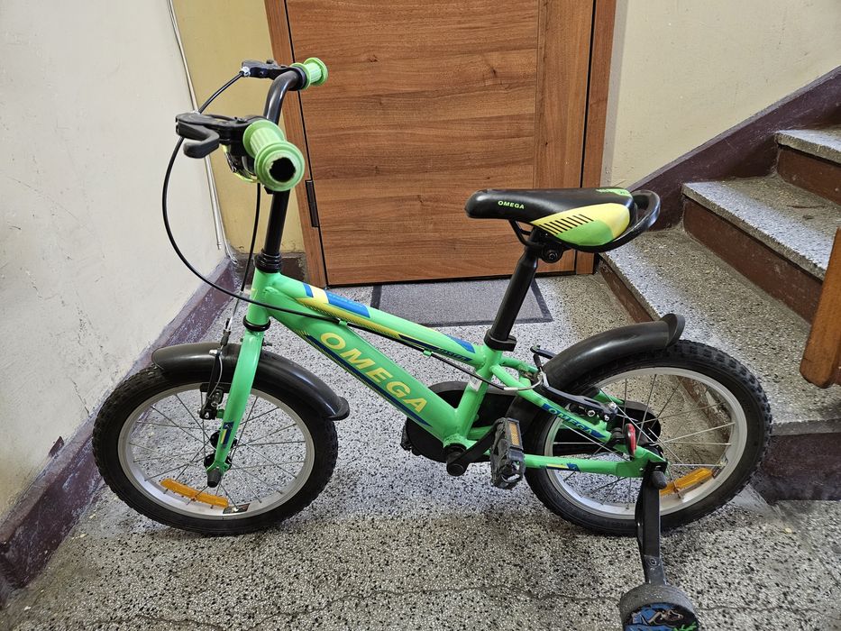 Детско колело с помощни колела