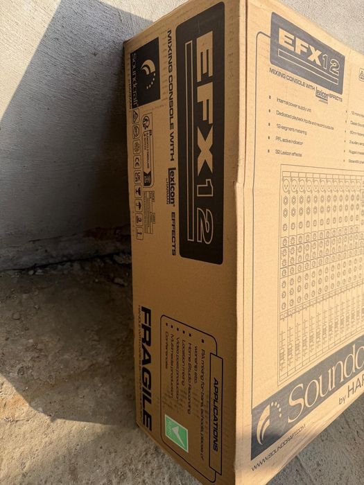 Mixer audio soundcraft EFX12