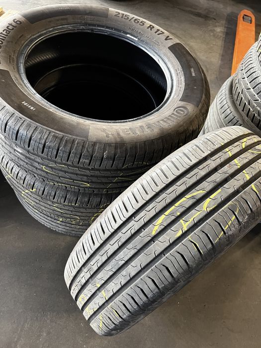 4 buc Continental Eco Contact 6 215/65/R17 99V DOT 1523