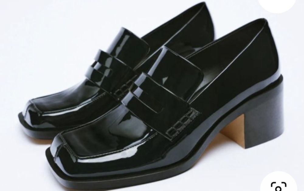 Дамски мокасини на ток Zara