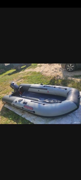Надувная лодка Пасидон КАСАТКА KS-335 с мотором YAMAXA 5