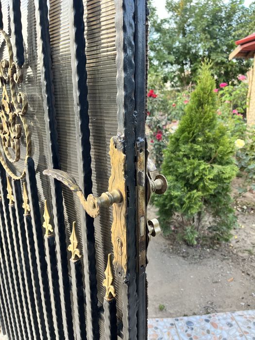 Poartă din fier forjat