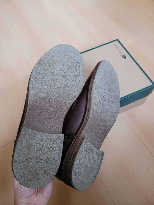 Мъжки боти от естествена кожа Freefoot, номер 41, като нови