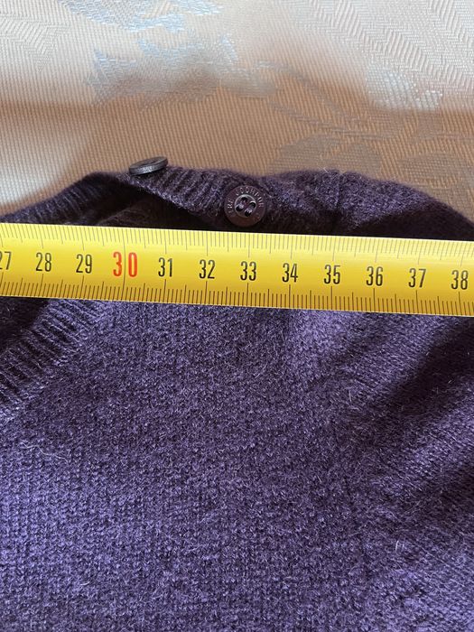 Joohpur, 100% cașmir, pulover mov, mulat, feminin