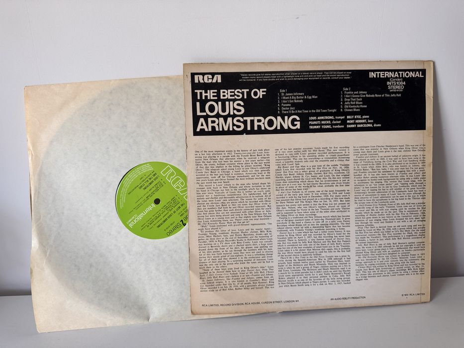 CD pick-up The best of Luis Armstrong