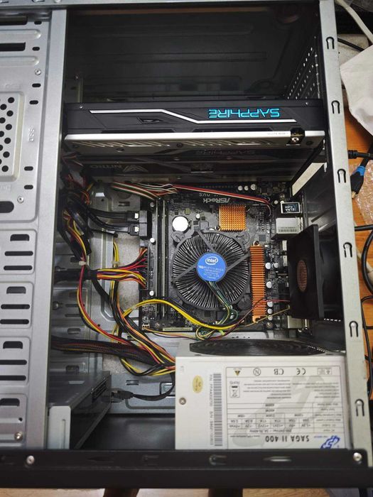 Бюджетен компютър i5-6400/12gb/256GB/RX 470 4gb