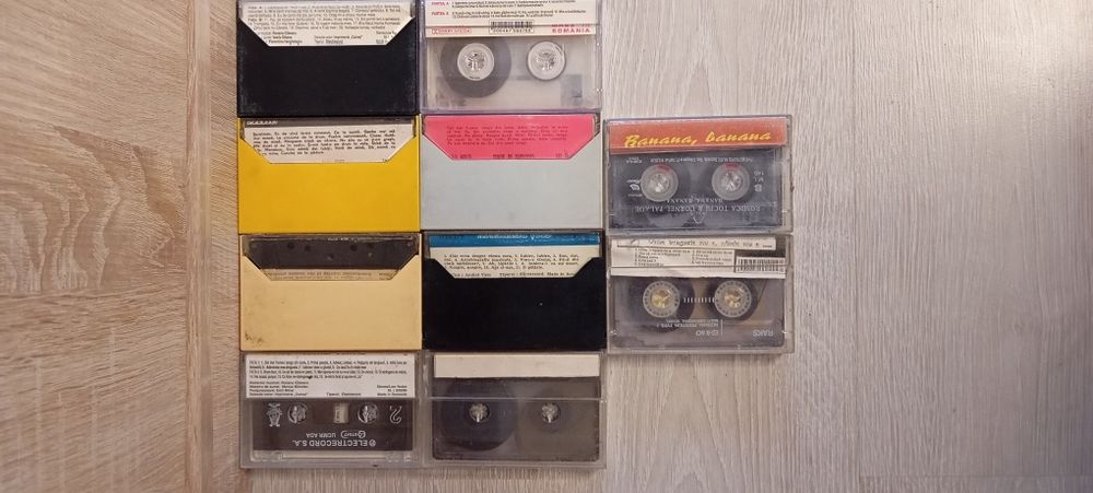 Okazie .Loturi casete audio muzica populara si usoara