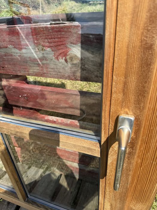 FEREASTRA LEMN Antichizata cabana casa termopan H 153 x L 97 buc 7