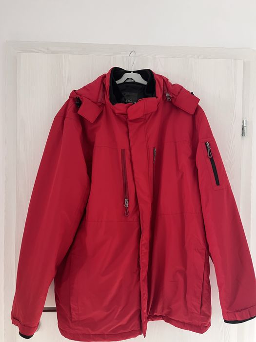 Geaca roșie iarnă BPC