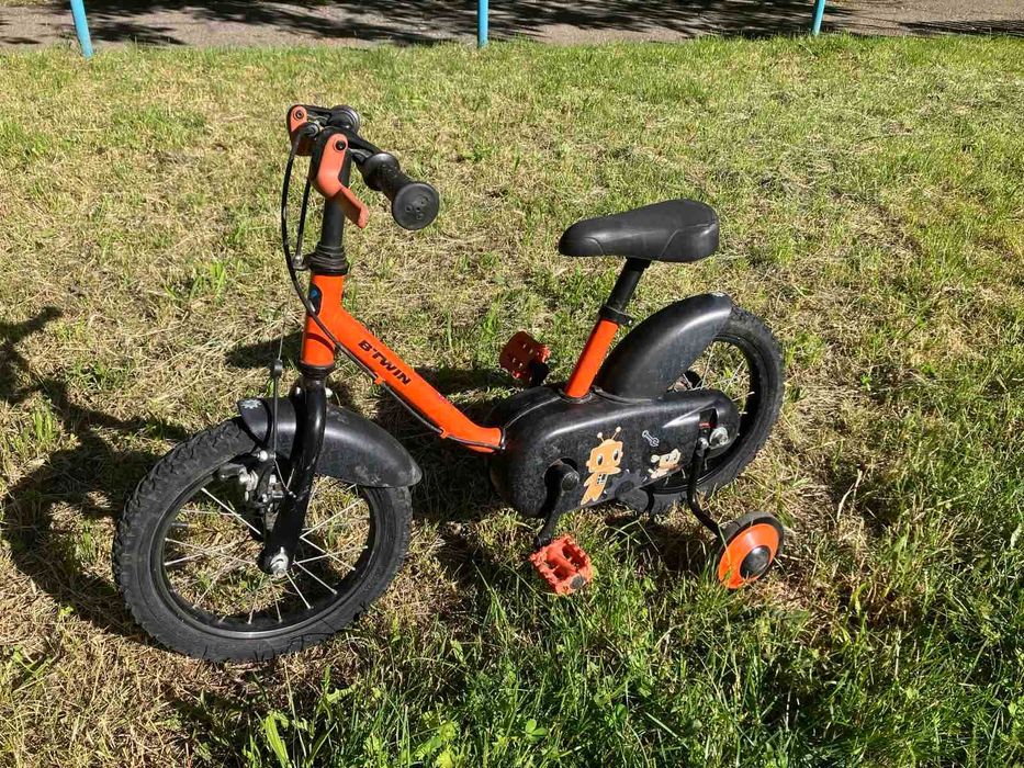 Детски велосипед с педали B'TWIN Robot 14" за деца от 3 до 5 години