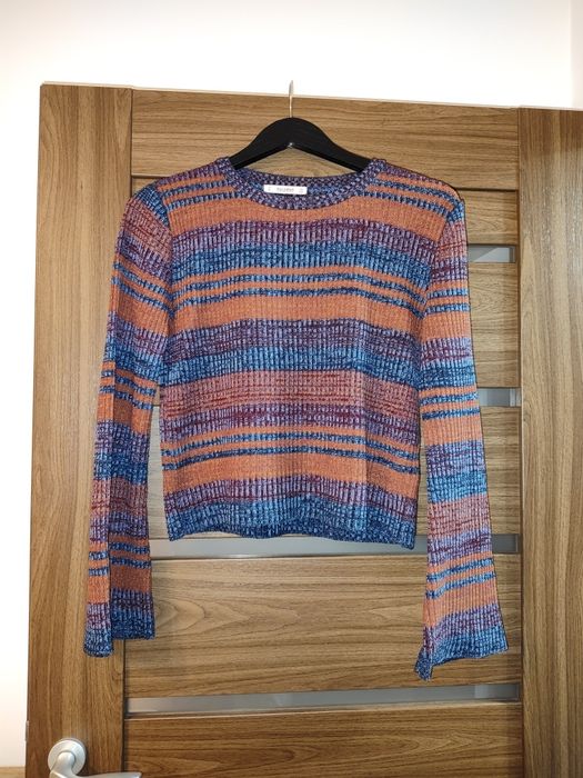 Bluza tricotata cu mâneci clopot Pull&bear