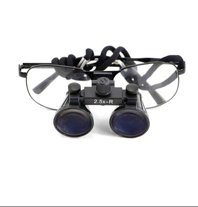 Бинокулярные стоматологические лупы (бинокуляр) 2.5× и 3.5×