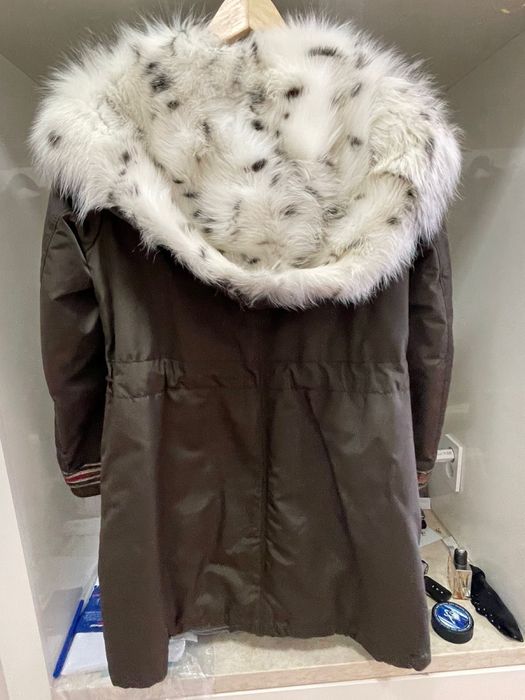 Меховая парка florence mode