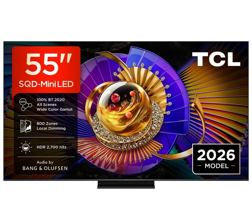 Премиум телевизор TCL55C7L SQD-Mini-Led От официального дилера