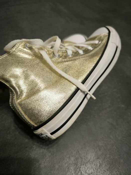 Златисти Кецове CONVERSE, 38 номер