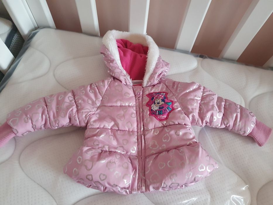 Бебешко зимно яке Дисни 3-6 месеца+ подаръци