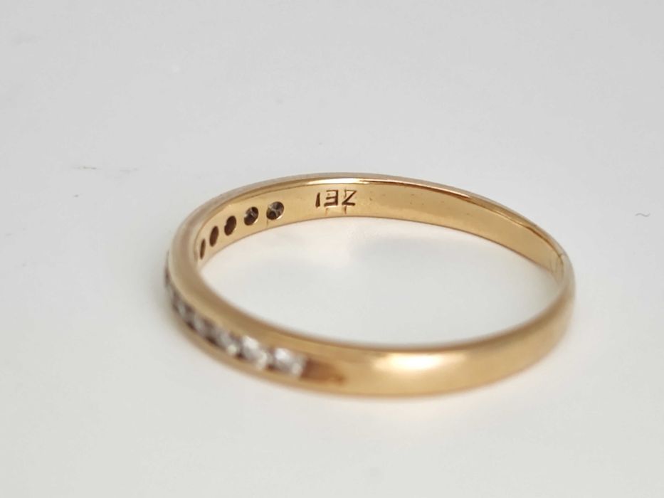 verigheta 14k ZEI cu diamante 0,20ct