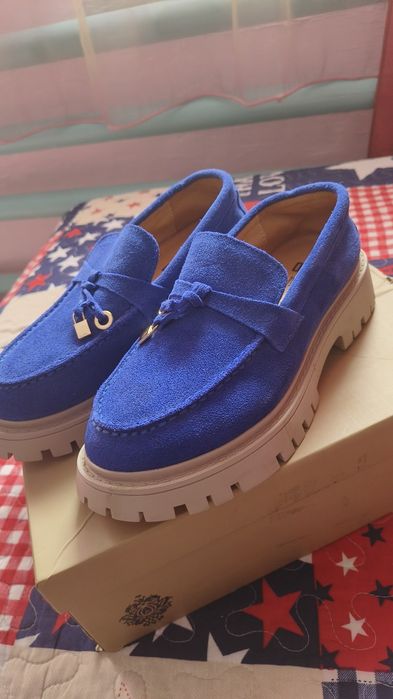 Лоферы натуральные