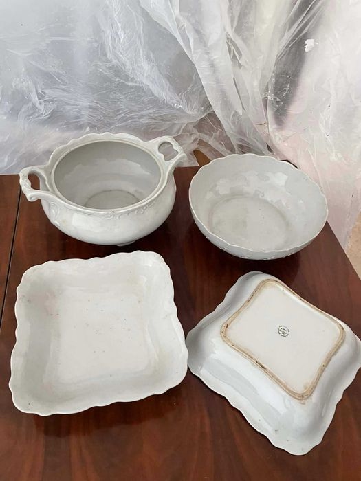 Farfurii, boluri retro, decorative