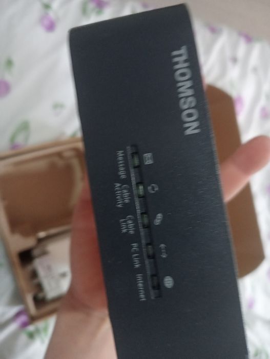 Кабельный модем Thomson TCM420 (DOCSIS) в коробке