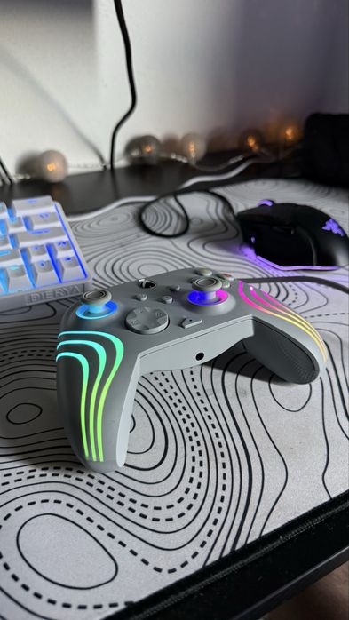 Controller Xbox After Glow Wave Series X, S, One, PC cu fir
