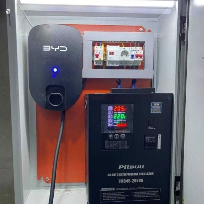 Установка зарядное устройство для Электромобилей.
7квт зарядка установ