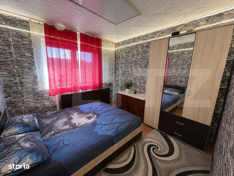 Apartament 2 camere, semidecomandat, cu balcon, etaj 3/4 — fotografia 3