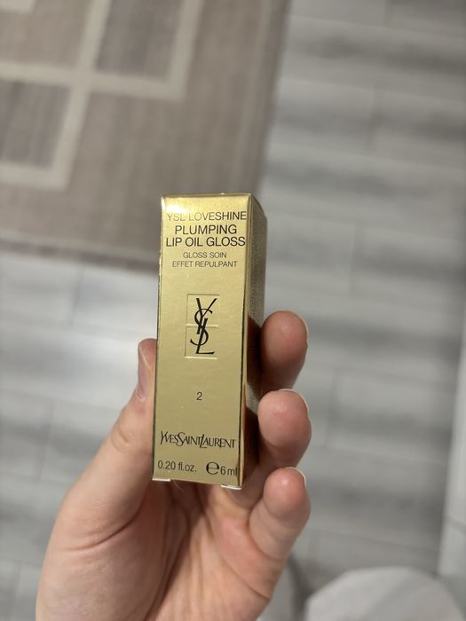 YSL Loveshine lip oil