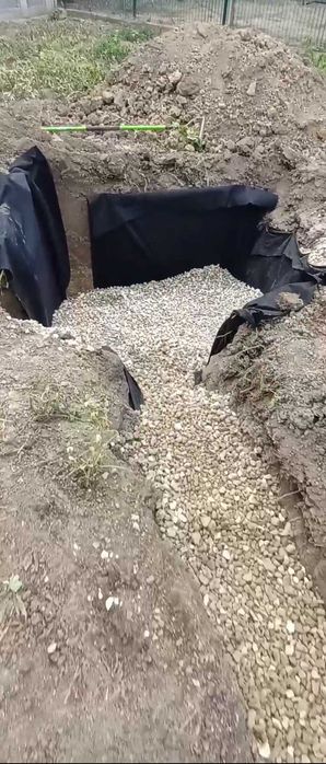 Sisteme de drenaj apă pluvială și drenaj curte