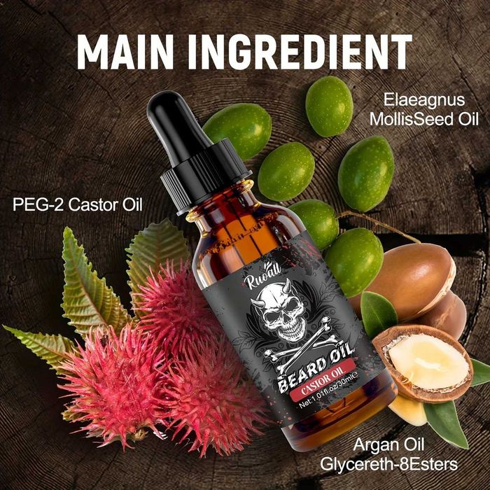Комплект За Растеж На Брада – DERMAROLLER + BEARD OIL
