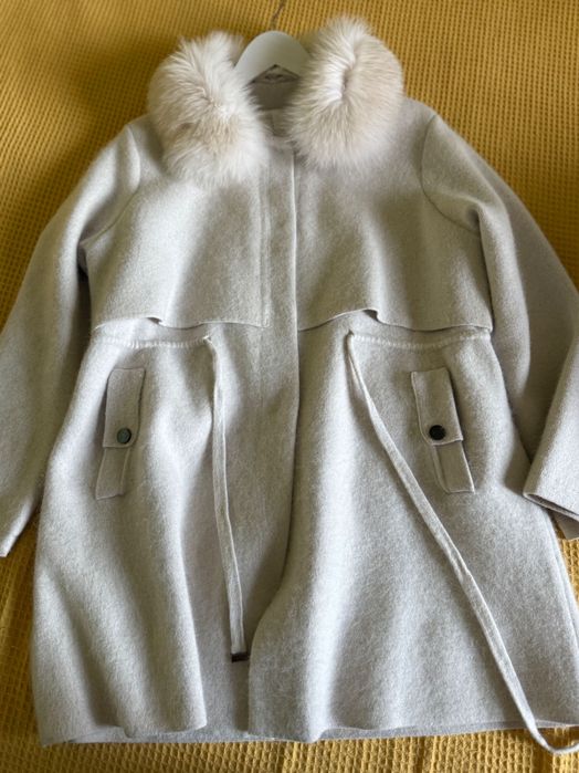 Кашмирено 100% палто